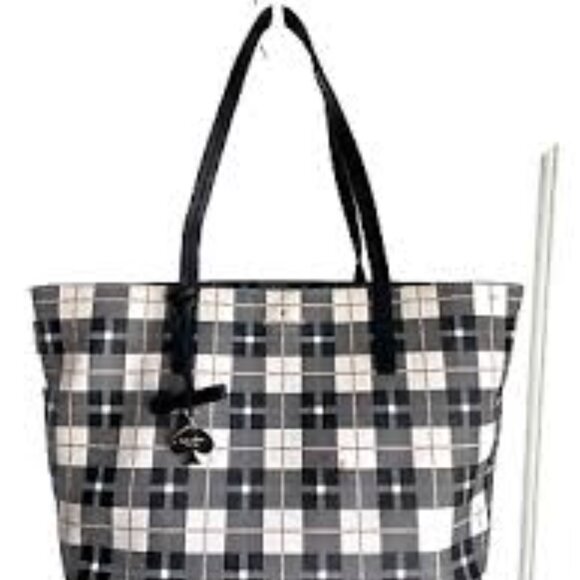 kate spade Handbags - Kate Spade New York Hawthorne Lane Plaid Ryan Tote Light Shale